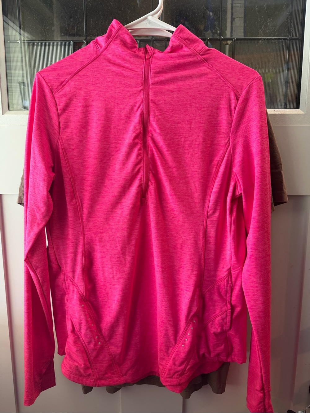 Avia Hot Pink Half-Zip Active Jacket